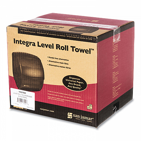 Integra Lever Roll Towel Dispenser, 11.5 x 11.25 x 13.5, Black Pearl (T850TBK)