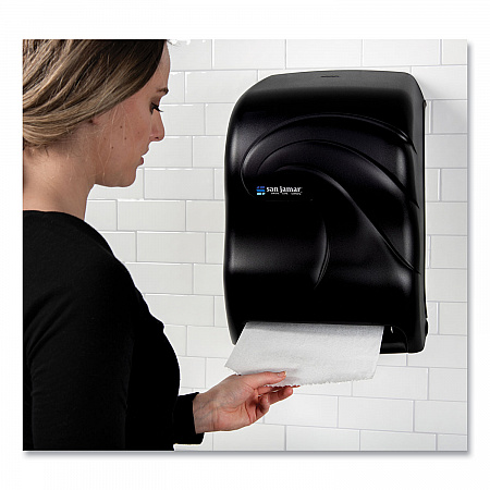 Oceans Tear-N-Dry Electronic Touchless Roll Towel Dispenser, 11.75 x 9 x 15.5, Black Pearl (T1390TBK)