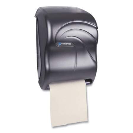 San Jamar Electronic Touchless Roll Towel Dispenser, 11.75 x 9 x 15.5, Black Pearl (T1390TBK)