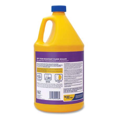 Zep Commercial Stain Resistant Floor Sealer, 1 gal Bottle (ZUFSLR128EA)
