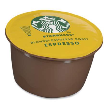 Nescafe Dolce Gusto Starbucks Coffee Capsules, Blonde Espresso Roast, 12/Box (94333BX)
