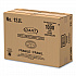 Plastic Lids for Foam Cups, Bowls and Containers, Vented, Fits 6 oz to 14 oz, White, 100/Pack, 10 Packs/Carton (12JL)