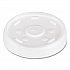 Plastic Lids, Straw-Slot Lid, Fits 12 oz to 24 oz Hot/Cold Foam Cups, Translucent, 100/Pack, 10 Packs/Carton (16SL)