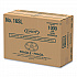 Plastic Lids, Straw-Slot Lid, Fits 12 oz to 24 oz Hot/Cold Foam Cups, Translucent, 100/Pack, 10 Packs/Carton (16SL)