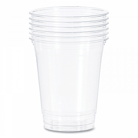 Ultra Clear PET Cups, Tall, 10 oz, Plastic, 50/Bag, 20 Bags/Carton (TP10DCT)