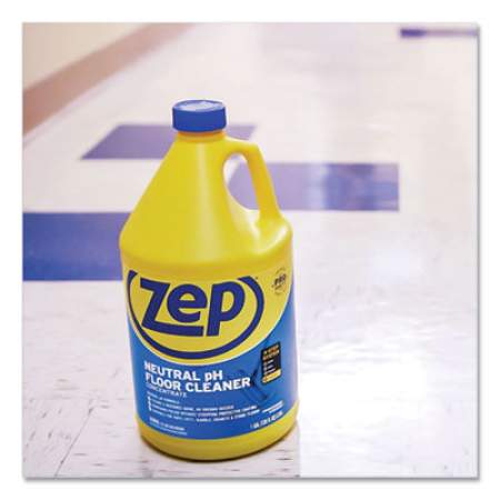 Zep Commercial Neutral Floor Cleaner, Fresh Scent, 1 gal Bottle (ZUNEUT128EA)