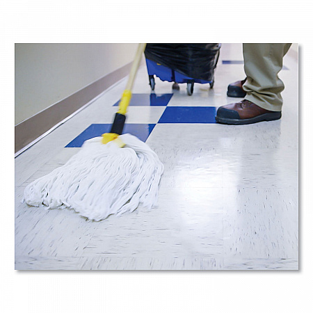 Wet Look Floor Polish, 1 gal Bottle, 4/Carton (ZUWLFF128CT)