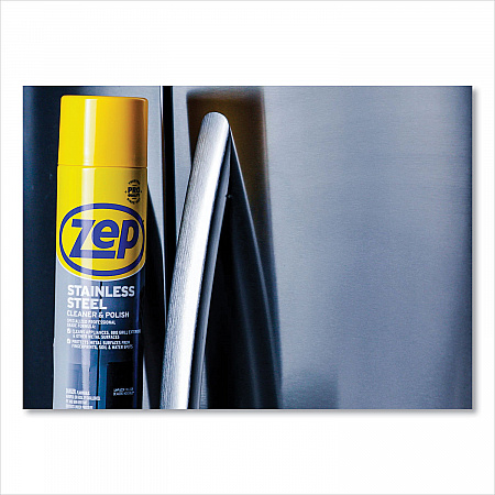 Stainless Steel Polish, 14 oz Aerosol Spray, 12/Carton (ZUSSTL14CT)