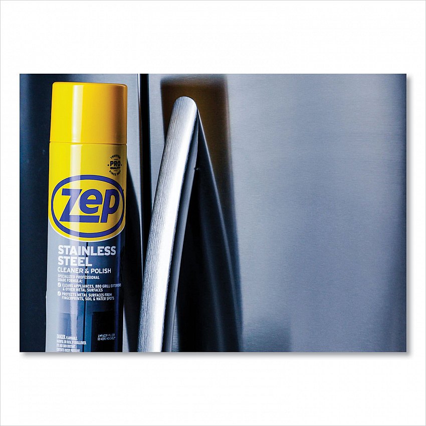Stainless Steel Polish, 14 oz Aerosol Spray, 12/Carton (ZUSSTL14CT)