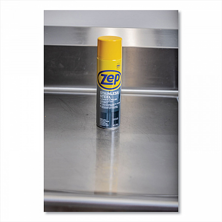 Stainless Steel Polish, 14 oz Aerosol Spray, 12/Carton (ZUSSTL14CT)