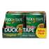 Duck Utility Duct Tape, 3" Core, 1.88" x 55 yds, Silver, 3/Pack (24338439)