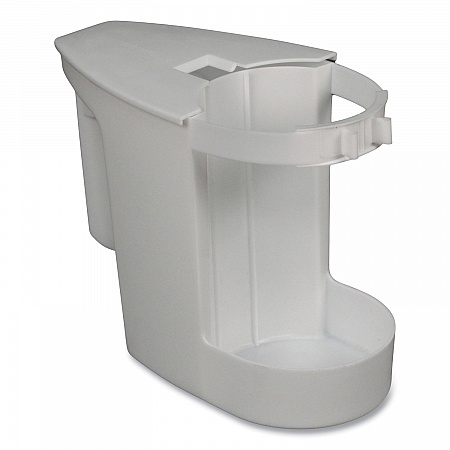 Super Toilet Bowl Caddy, Plastic, White (100EA)