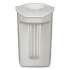 Impact Super Toilet Bowl Caddy w/Brush, 4w x 8d, 6" Long, Plastic (663698)