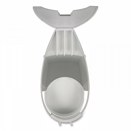 Super Toilet Bowl Caddy, Plastic, White (100EA)