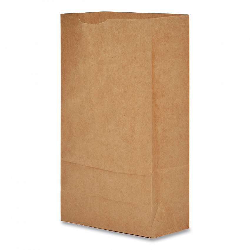 Grocery Paper Bags, 6# Size, 35# Basis Weight, 5.88" x 3.63" x 11", Kraft, 500/Bundle (GK6500)