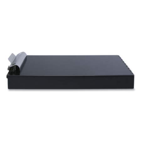Saunders Redi-Rite Aluminum Storage Clipboard, 1" Clip Capacity, H8.5 x 11 Sheets, Black (11018)