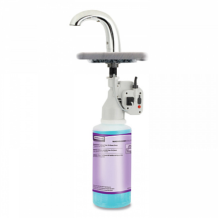 One Shot Soap Dispenser - Touch Free, Liquid, 800 mL/1,600 mL, 9.75 x 13.75 x 2.88, Polished Chrome, 4/Carton (402241CT)