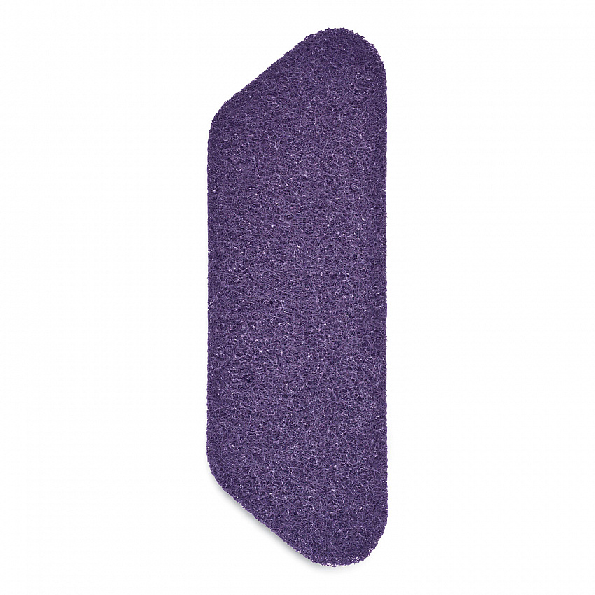 Twister Floor Pad, Crystal Shield, 17" Diameter, Gray, 2/Carton (D5934363)