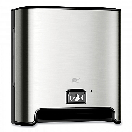Image Design Matic Hand Towel Roll Dispenser with Intuition Sensor, Wall Mount, 13.58 x 8.03 x 14.69, Stainless Steel (461202)