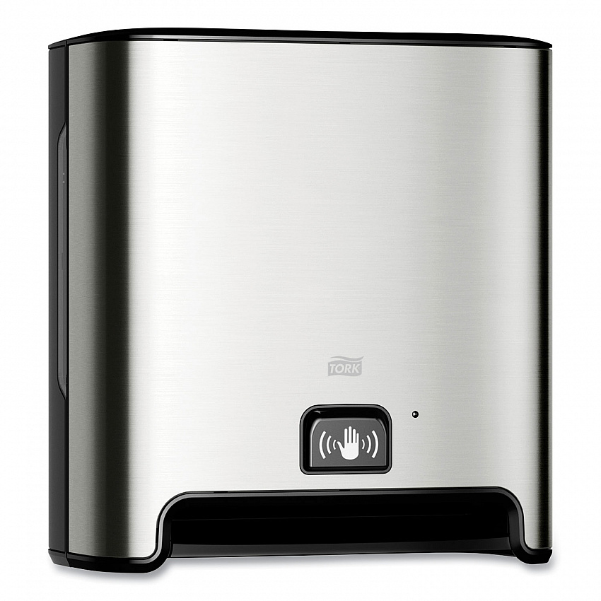 Image Design Matic Hand Towel Roll Dispenser with Intuition Sensor, Wall Mount, 13.58 x 8.03 x 14.69, Stainless Steel (461202)