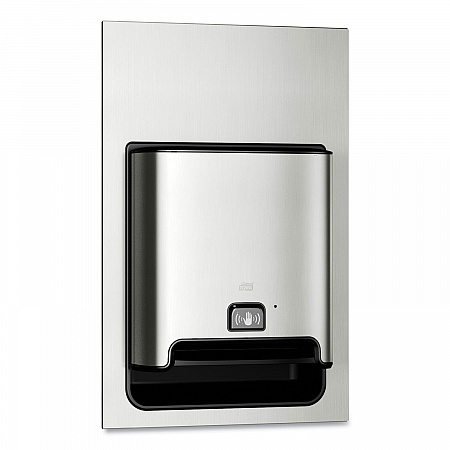 Image Design Matic Hand Towel Roll Dispenser with Intuition Sensor, Recessed, 17.6 x 7.99 x 26.97, Stainless Steel (461222)