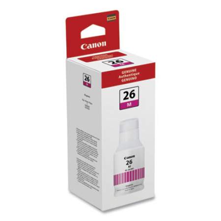 Canon 4422C001 (GI-26) Ink, 14,000 Page-Yield, Magenta