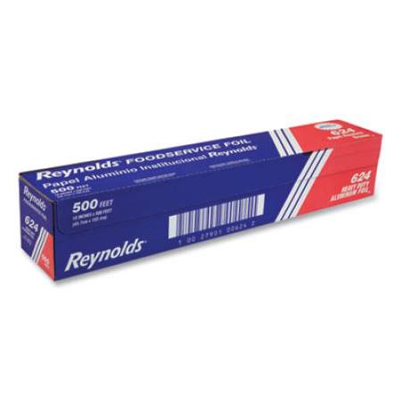 Reynolds Heavy Duty Aluminum Foil Roll, 18" X 500 Ft, Silver (624)