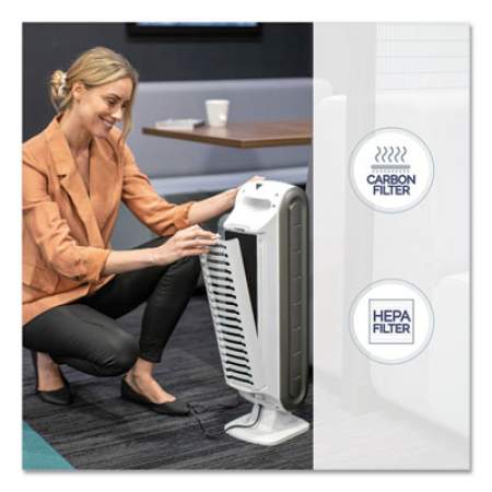 Fellowes AeraMax DX5 Small Room Air Purifier, 200 sq ft Room Capacity, White (9320601)