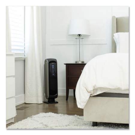 Fellowes HEPA and Carbon Filtration Air Purifiers, 100-200 sq ft Room Capacity, Black (9286001)