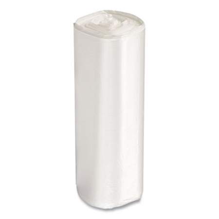 Inteplast Group High-Density Commercial Can Liners Value Pack, 60 gal, 19 microns, 38" x 58", Clear, 150/Carton (VALH3860N22)