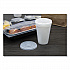 Plastic Lids, Straw-Slot Lid, Fits 12 oz to 24 oz Hot/Cold Foam Cups, Translucent, 100/Pack, 10 Packs/Carton (16SL)