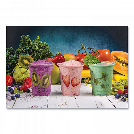 Ultra Clear PET Cups, Practical Fill, 12 oz to 14 oz, Plastic, 50/Bag, 20 Bags/Carton (TP12CT)