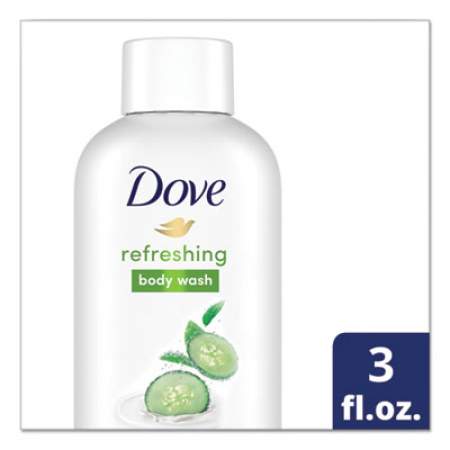 Dove Body Wash, Cucumber and Green Tea, 3 oz (17266EA)