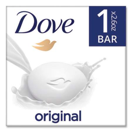 Dove White Beauty Bar, Light Scent, 2.6 oz (61073EA)