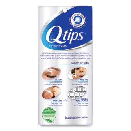Q-tips Cotton Swabs, 750/Pack, 12/Carton (09824CT)