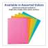 Avery Printable Color Labels with Sure Feed and Easy Peel, 1.66" dia., Assorted Colors, 24/Sheet, 10 Sheets/Pack (4330)