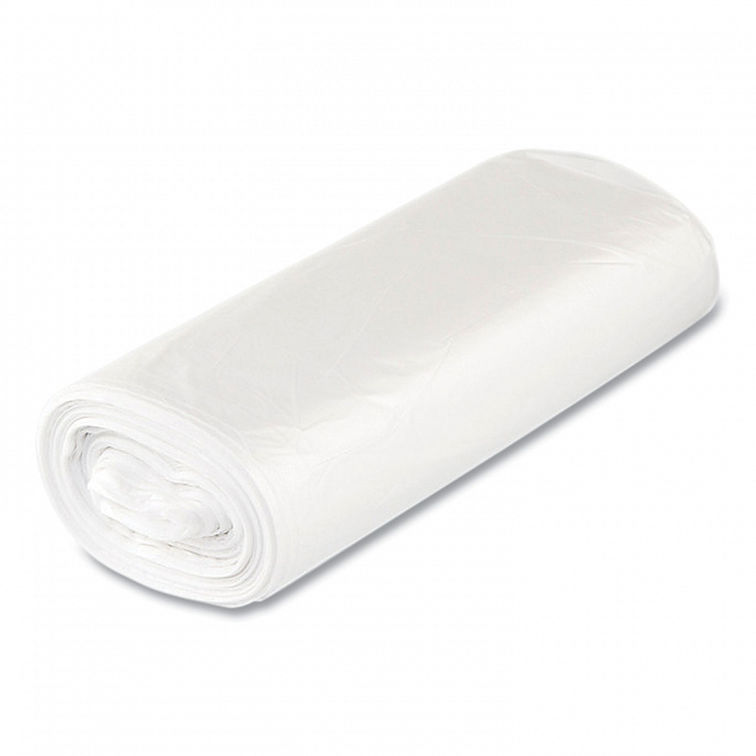 High-Density Commercial Can Liner Value Pack, 33 gal, 14 mic, 33" x 39", Clear, Interleaved Roll, 25 Bags/Roll, 10 Rolls/CT (VALH3340N16)