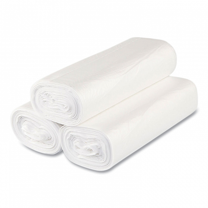 High-Density Commercial Can Liner Value Pack, 33 gal, 14 mic, 33" x 39", Clear, Interleaved Roll, 25 Bags/Roll, 10 Rolls/CT (VALH3340N16)