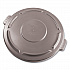 BRUTE Self-Draining Flat Top Lid, for 32 gal Round BRUTE Containers, 22.25
