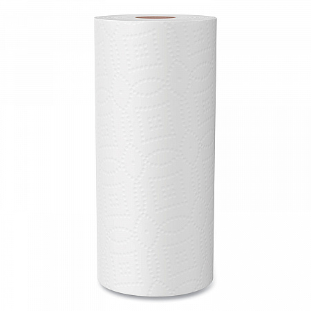100% Recycled Paper Kitchen Towel Rolls, 2-Ply, 11 x 5.4, 140 Sheets/Roll, 2 Rolls/Pack, 12 Packs/Carton (13730)