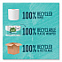 100% Recycled Bathroom Tissue, Septic Safe, 2-Ply, White, 240 Sheets/Roll, 12 Rolls/Pack (13733PK)