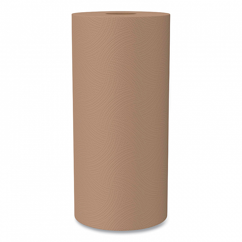 Natural Unbleached 100% Recycled Paper Kitchen Towel Rolls, 2-Ply, 11 x 9, 120 Sheets/Roll (13720RL)