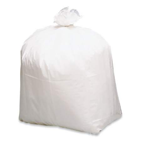 Earthsense Commercial Linear-Low-Density Recycled Tall Kitchen Bags, 13 gal, 0.85 mil, 24" x 33", White, 150/Box (RNW1K150V)