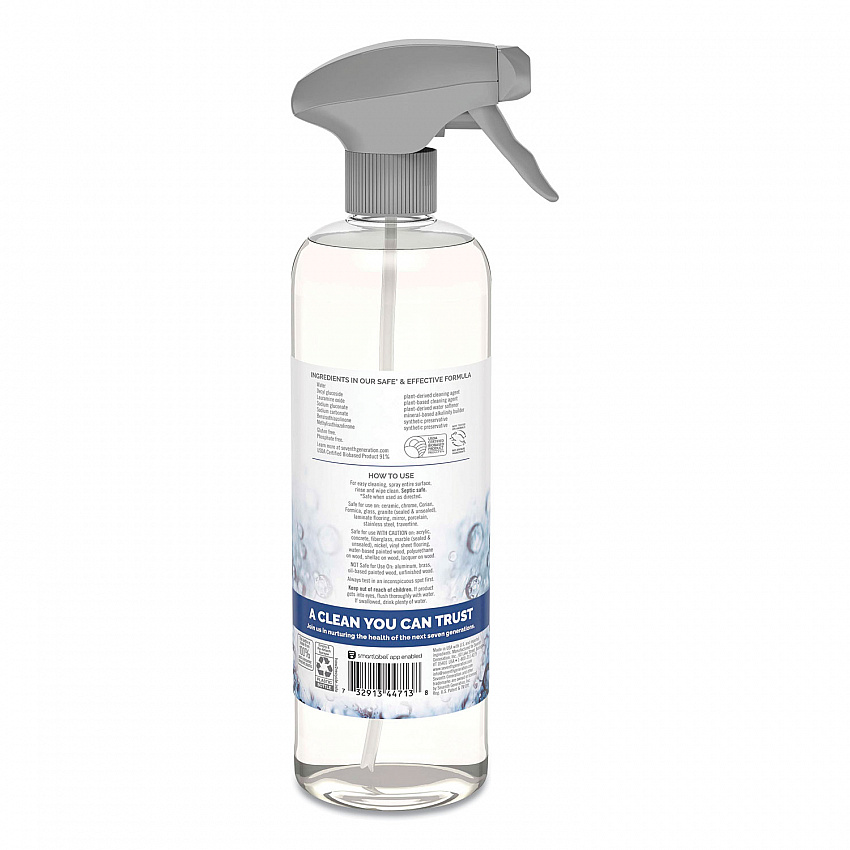 Natural All-Purpose Cleaner, Free and Clear/Unscented, 23 oz Trigger Spray Bottle (44713EA)