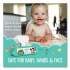 Seventh Generation Free and Clear Baby Wipes, Refill, Unscented, White, 256/Pack, 3 Packs/Carton (34219CT)