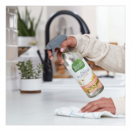 Natural All-Purpose Cleaner, Morning Meadow Scent, 23 oz Trigger Spray Bottle (44714EA)