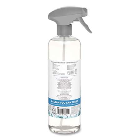 Seventh Generation Natural Glass and Surface Cleaner, Free and Clear/Unscented, 23 oz Trigger Spray Bottle (44711EA)