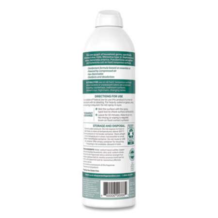 Seventh Generation Disinfectant Sprays, Eucalyptus/Spearmint/Thyme, 13.9 oz Spray Bottle, 8/Carton (22981)