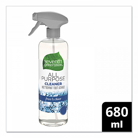 Natural All-Purpose Cleaner, Free and Clear/Unscented, 23 oz Trigger Spray Bottle (44713EA)