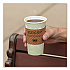 EcoGrip Recycled Content Hot Cup Sleeve, Fits 12, 16, 20, 24 oz Cups, Kraft, 1,300/Carton (EG2000)